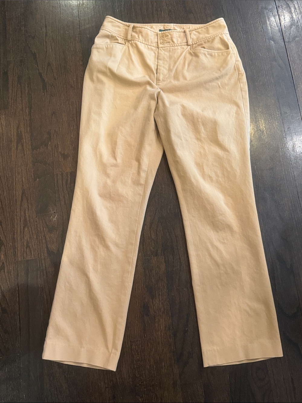 Vintage Lauren Ralph Lauren green tag y2k Beige Chino Pants - Classic Straight 6